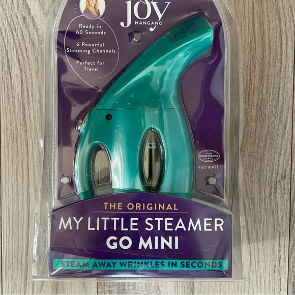 Joy Mangano Bath Joy Mangano My Little Steamer Go Mini Nib Green